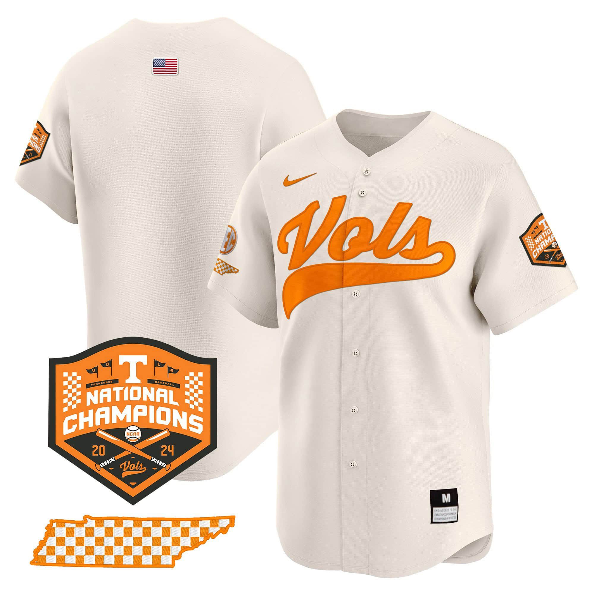Men Tennessee Volunteers Blank Cream 2024 Nike Champions Vapor Premier Limited NCAA Jersey->indianapolis colts->NFL Jersey